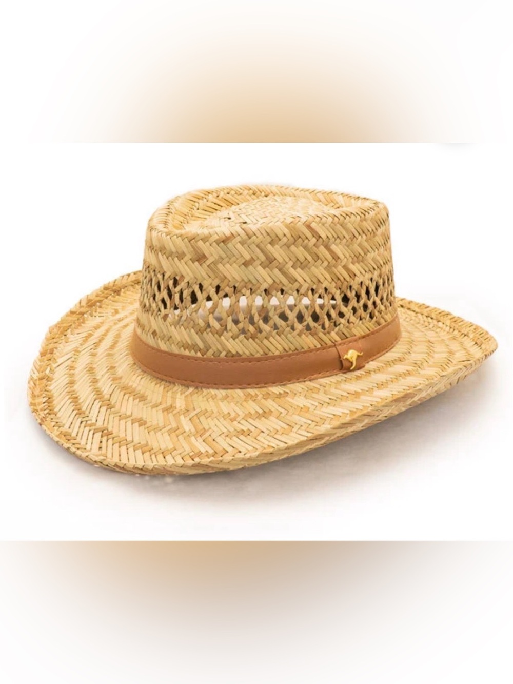 DORFMAN PACIFIC - MURRAY RUSH GAMBLER STRAW SUN HAT
